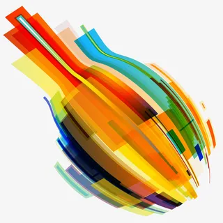 动感的特炫光线框效果免抠