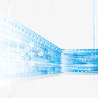 背景装饰 蓝色渐变 矢量图 发光