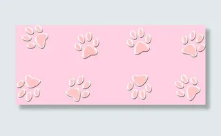 爪子 粉色 狗爪 可爱 动物免抠