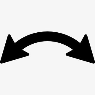弯曲的箭头图标免抠