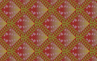 绿叶鲜花纹理背景高清