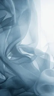 简约淡雅蓝色纱布H5背景素材高清