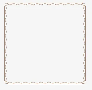 正方形相框免抠