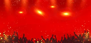 红色热闹活动庆典结业背景图高清