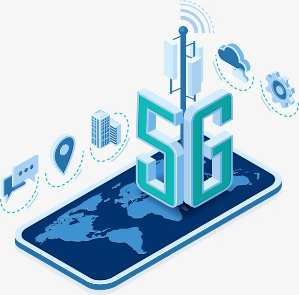 5G科技网络元素免抠