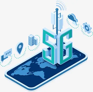 5G科技网络元素免抠 5G科技网络元素免抠