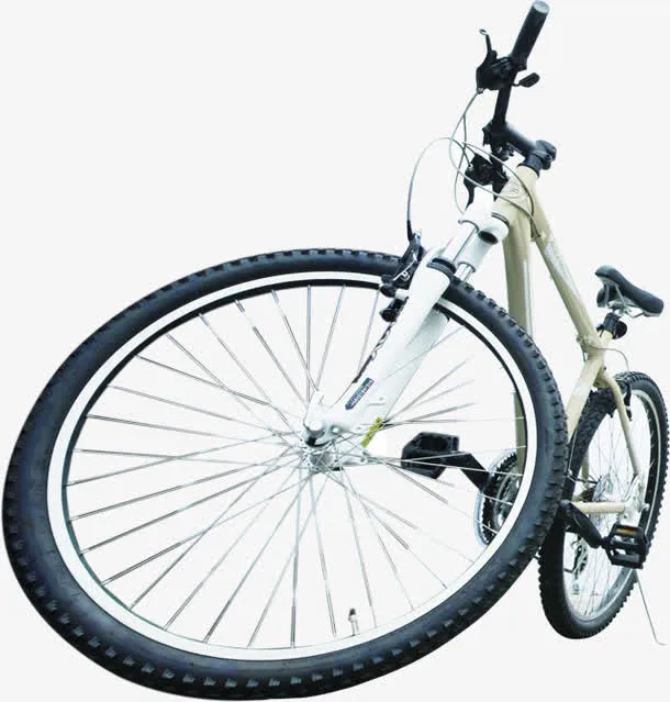 高兴表山地自行车海报免抠