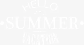 白色你好夏天免抠