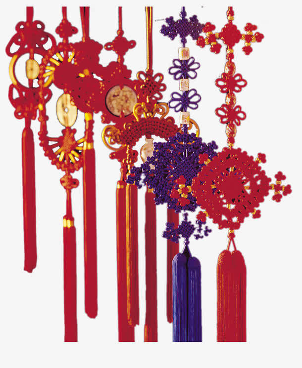 中国结图标素描 中国风中国结免抠