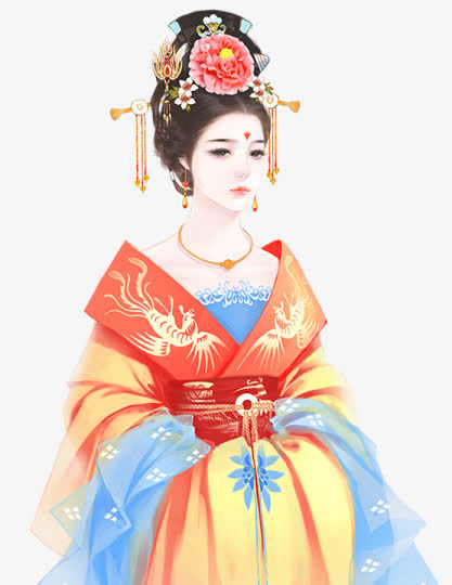 古代美女免抠