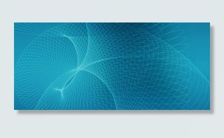 蓝色线条渐变科技背景高清