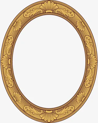 复古镜框免抠