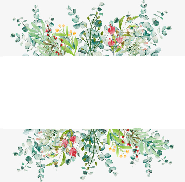 春天元素花朵边框臂贴胸贴AI源文件免抠手绘/卡通手绘元素