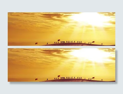 金色天空背景高清