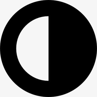 半个月亮相位循环天气符号图标免抠