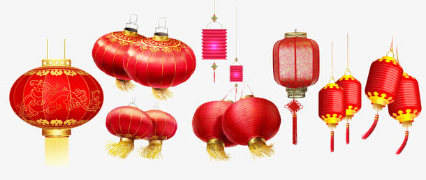 灯笼集合免抠