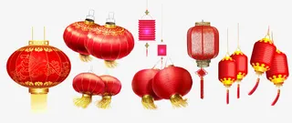 灯笼集合免抠