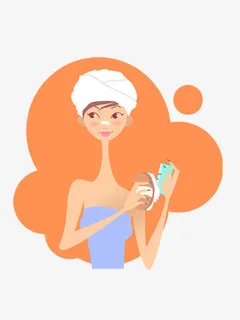 洗澡的女人免抠