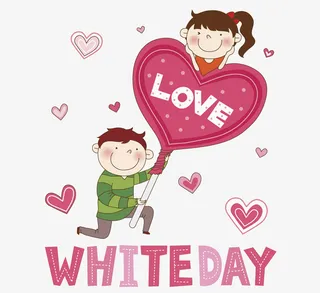 白色情人节免抠