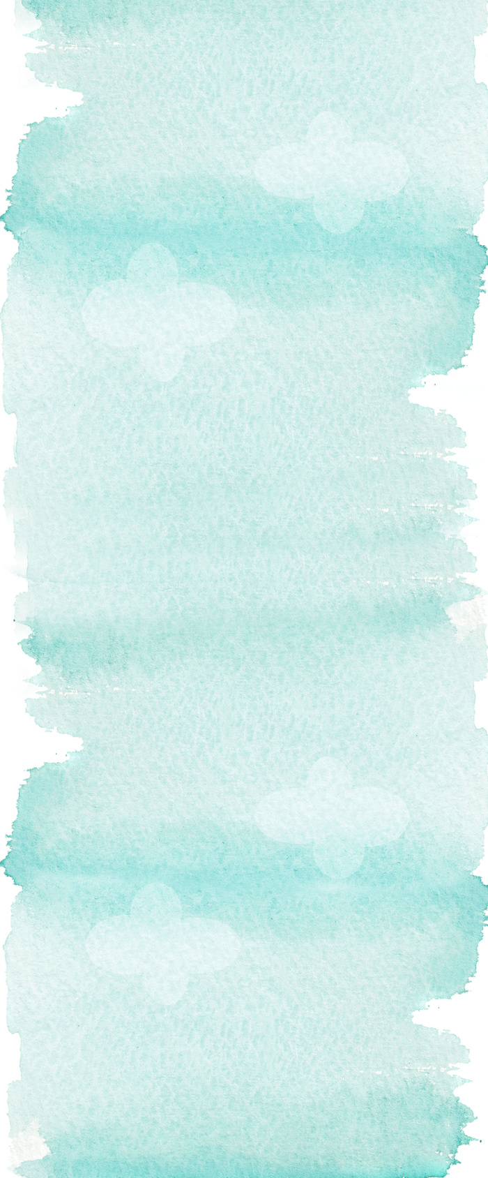 蓝绿色水彩水墨质感高清