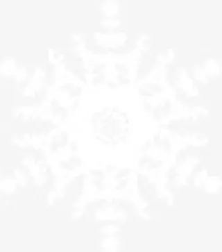 冬季手绘白色雪花免抠
