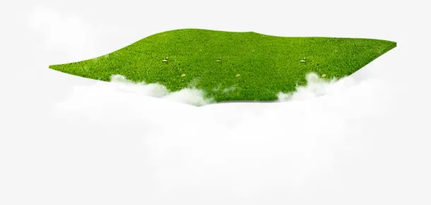 草地白云免抠