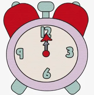 闹钟 闹铃 卡通 图片免抠