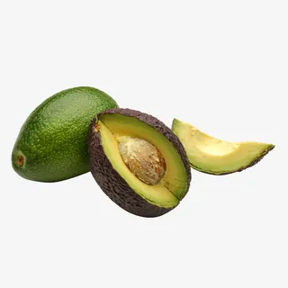 健康食品的牛油果免抠