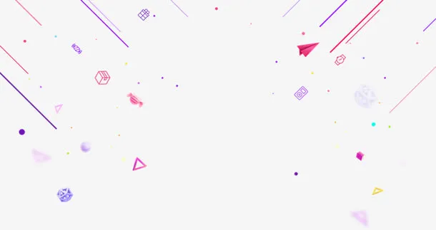 矢量漂浮素材免抠