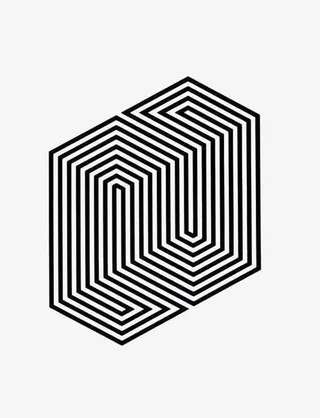 创意几何图形装饰免抠