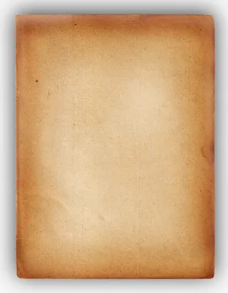 黄色牛皮纸免抠