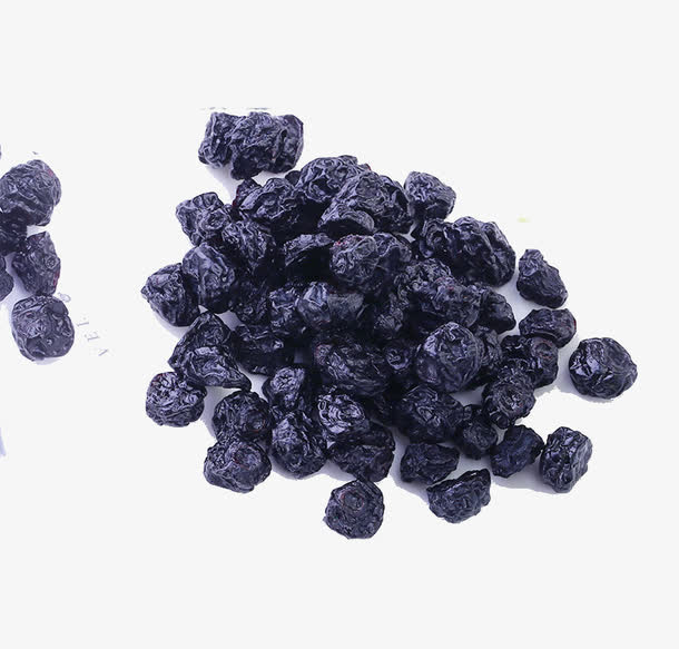 蓝莓果干特写免抠