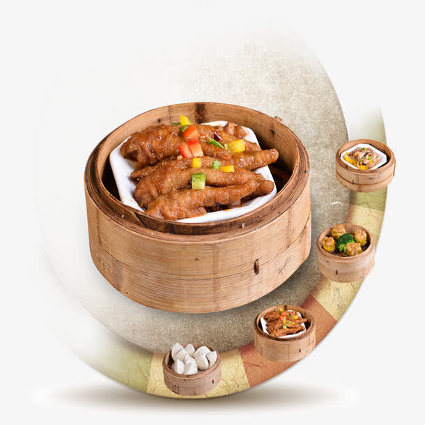 广式点心免抠