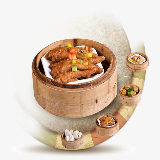 广式点心免抠
