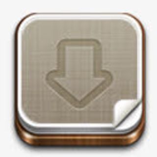 向下箭头图标质感图标免抠