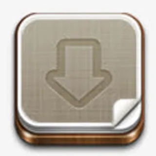 向下箭头图标质感图标免抠