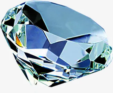 白色钻石海报背景七夕情人节