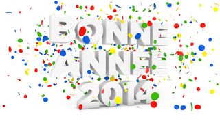 彩色圆点与2014免抠