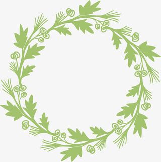 花环花边手绘边框免抠