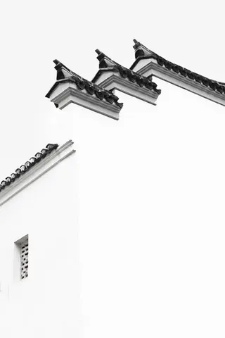 马头墙装饰建筑设计免抠素材免抠