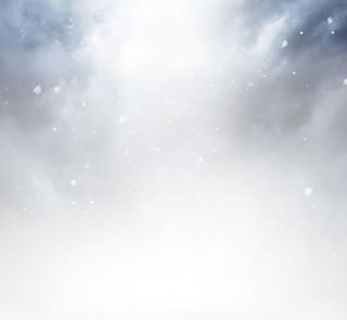 灰色天空雪花飘落背景矢量素材免抠