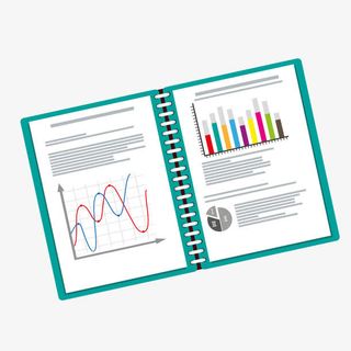 数据分析统计报表免抠