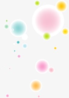 抽象炫彩梦幻光晕免抠