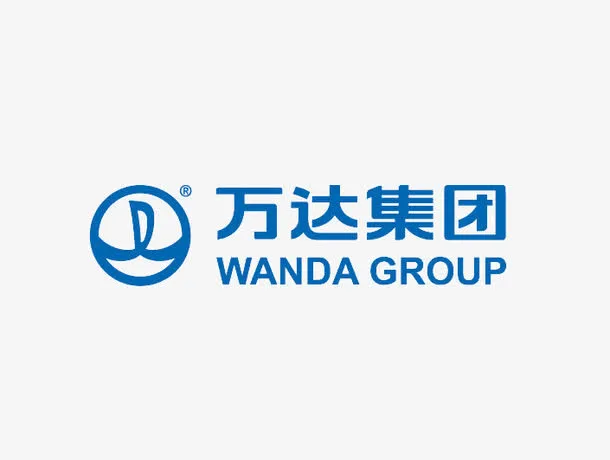 万达集团logo免抠标签元素