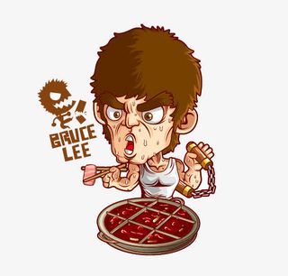 李小龙吃火锅免抠