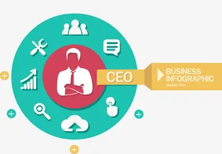 矢量圆形ppt元素免抠