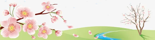 矢量世外桃源免抠