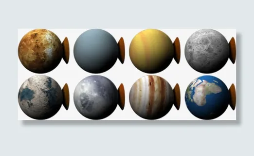 八大行星仪免抠