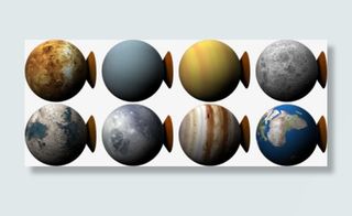 八大行星仪免抠