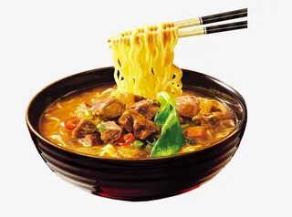 一碗美味兰州牛肉面免抠